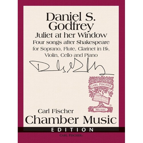 Godfrey - Juliet At Her Window Score/Parts Book