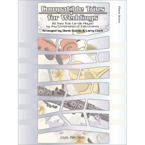 Compatible Trios For Weddings Piano/Keyb (Spiral Bound Book) Book
