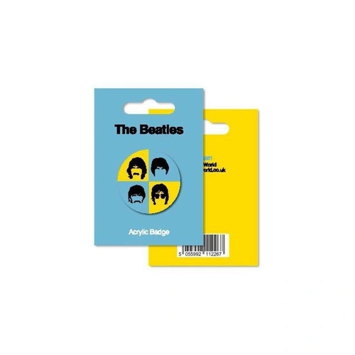 The Beatles Acrylic Badge by My World