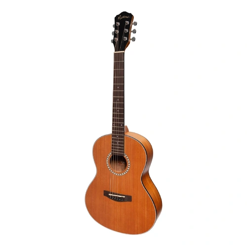 Martinez MZ-LM2T-MAH Little-Mini Folk Guitar with Built-In Tuner - Mahogany