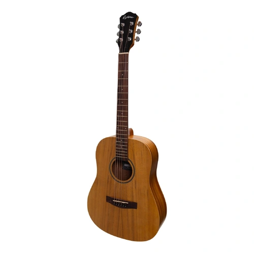 Martinez MZ-MT2-KOA Middy Traveller Acoustic Guitar Natural Koa 6 String