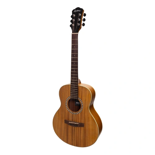 Martinez MZ-SS2-KOA Short Scale Acoustic Guitar Mini Body Natural 6 Strings