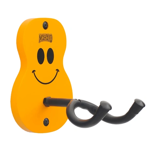 Mahalo Ukulele Hanger - Smiley Face Design with Foam Padded Arms