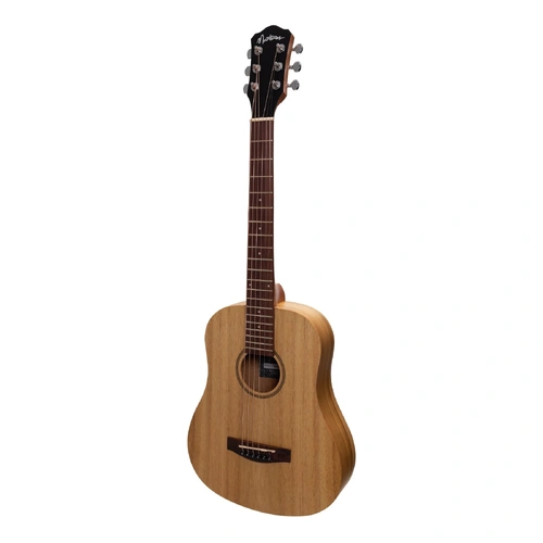 Martinez MZP-BT2-ASTN Acoustic-Electric Babe Traveller Guitar Natural