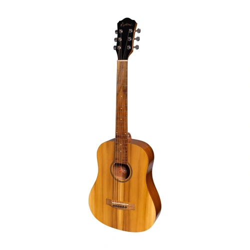 Martinez MZP-BT2G-JTK Acoustic-Electric Babe Traveller Guitar with Jati-Teakwood Body