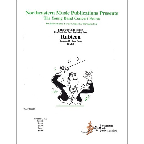 Rubicon Concert Band 1 Score/Parts Book