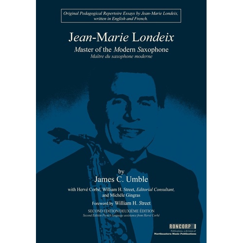Jean-Marie Londeix - Master Of The Modern Saxophone Softcover Book (Saxophone)