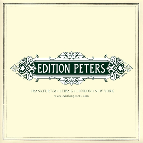 Sonata No 2 in G Major for Cello and Piano by Giovanni Battista Cirri - Peters N1283B