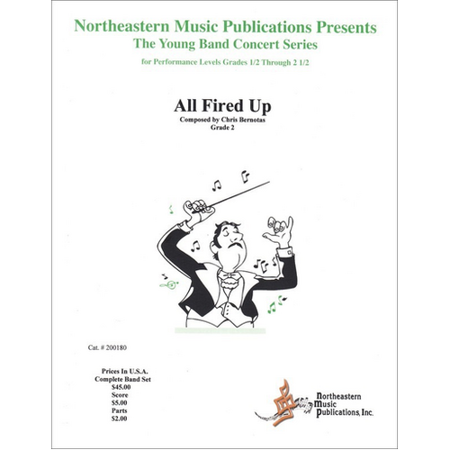 All Fired Up CB Grade 2 Concert Band Sheet Music