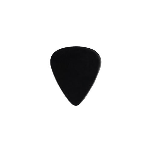 FZONE Standard Nylon Guitar Picks Black 0.58mm 36 Pack