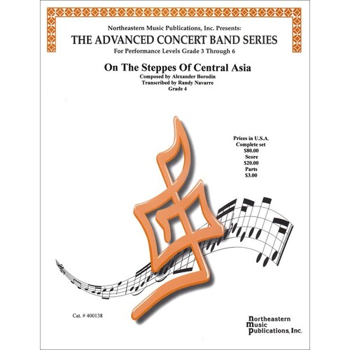 On The Steppes Of Central Asia Concert Band 4 Score/Parts Book