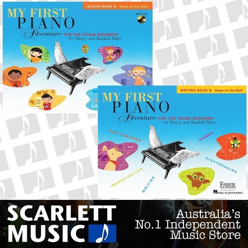 My First Piano Adventure Lesson Book B Writing Book B Bundle *Save Over 10%*