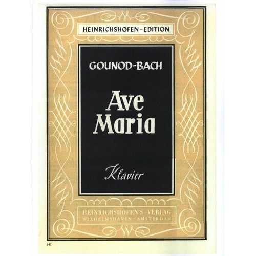 Bach/Gounod - Ave Maria for Piano Solo