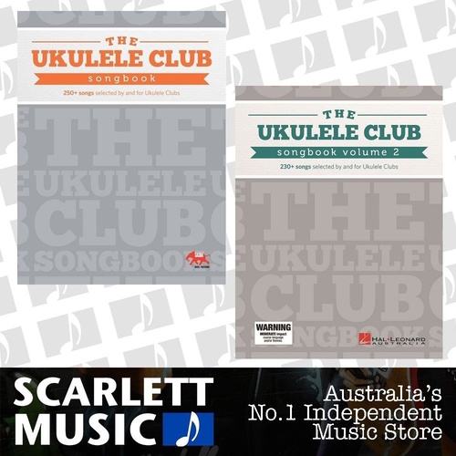 The Ukulele Club Songbook Volume 1 And Volume 2 Book Bundle Book