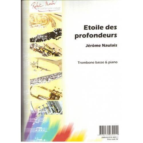 Marin - Etoile Des Profondeurs Bass Trombone/Piano (Softcover Book)