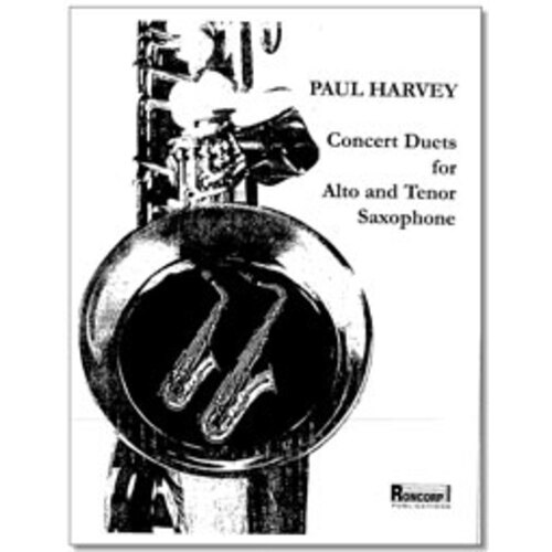 Concert Duets Alto/Tenor Sax Duet Book