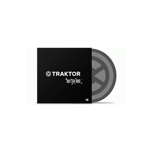 Traktor Butter Rug Slipmats by Qbert - Ultra-Slick for Scratch Pro