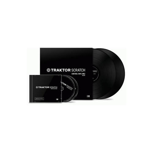 Traktor Scratch Control Vinyl Black MKII