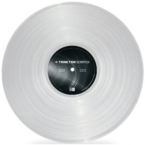 Traktor Scratch Control Vinyl mk2  Clear