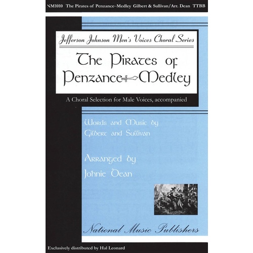 Pirates Of Penzance Medley TTBB (Pod) Book