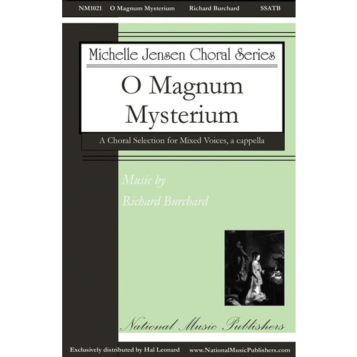 O Magnum Mysterium SSATB A Cappella Book