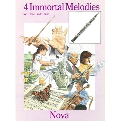 4 Immortal Melodies For Oboe/Piano (Softcover Book)