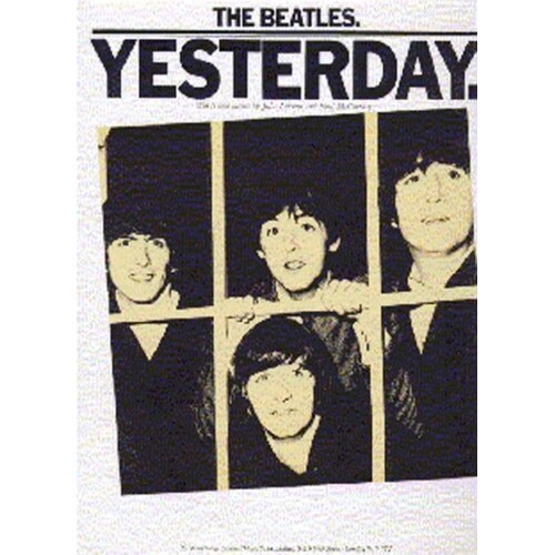 The Beatles - Yesterday PVG Single Sheet