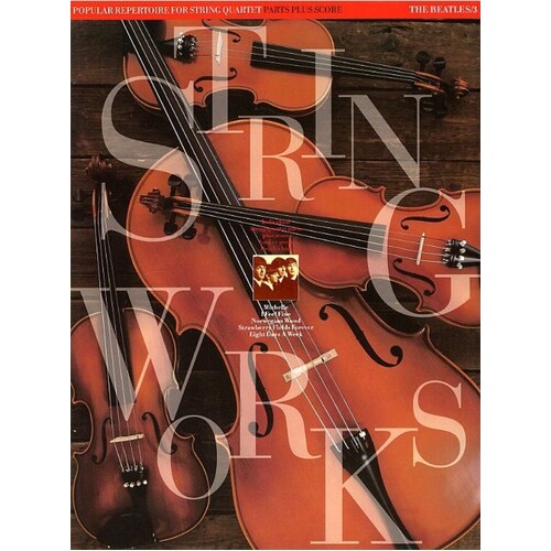 Popular Repertoire String Quartet Beatles 3 (O/P) Book