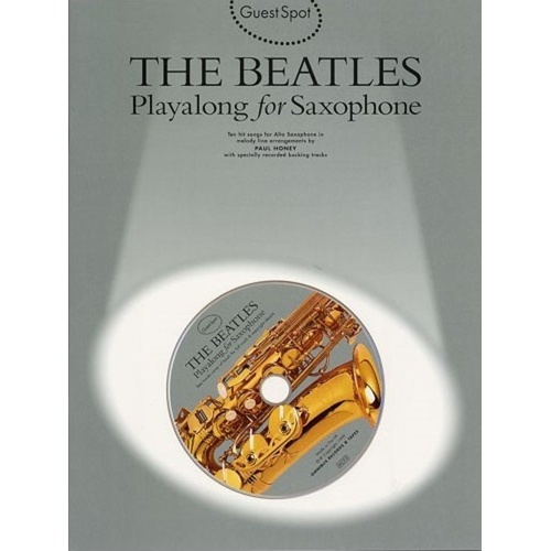 Guest Spot The Beatles Alto Saxophone Book/CD