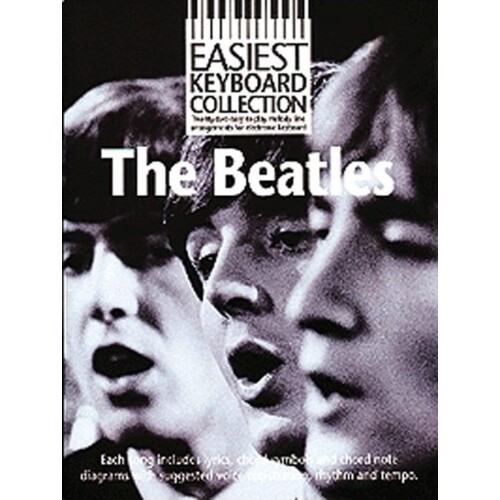 Easiest Keyboard Coll.Beatles Mlc Book
