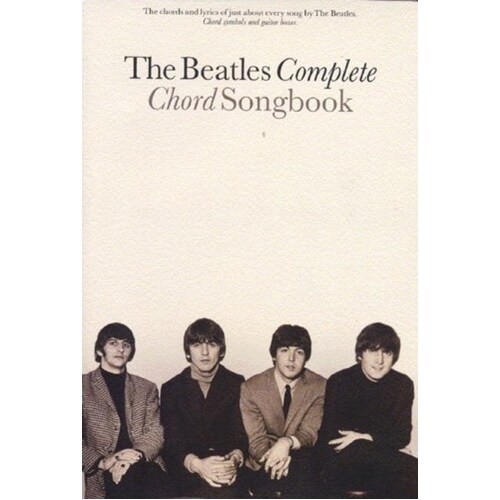 The Beatles Complete Chord Songbook (Softcover Book)