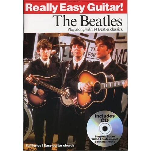 Really Easy Guitar The Beatles Book/CD