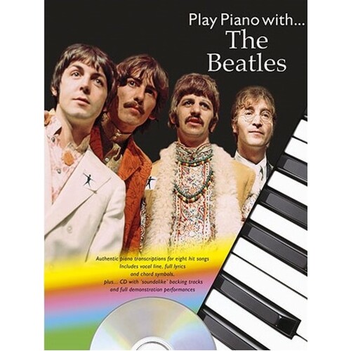 Play Piano With The Beatles Book/CD Book