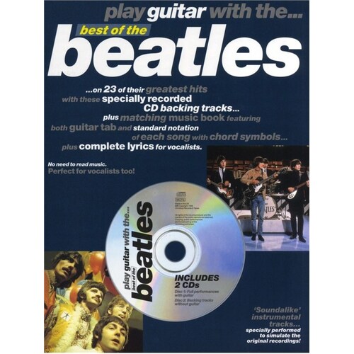 Play Guitar With The Beatles Best Softcover Book/CD