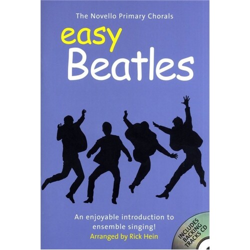 Novello Primary Chorals Easy Beatles Uni/2Pt Book/CD