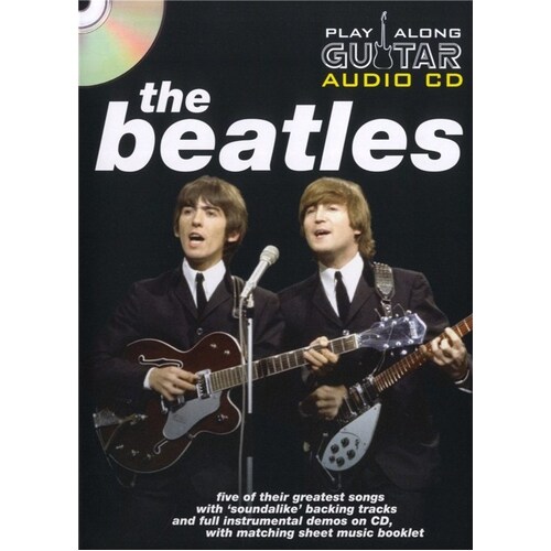 The Beatles Playalong Guitar Booklet/CD (Book/CD) Book