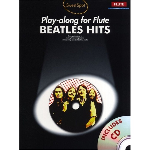 Guest Spot Beatles Hits for Flute BK/CD