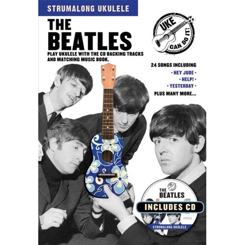 Strumalong Ukulele The Beatles Softcover Book/CD