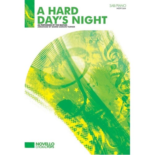 A Hard Days Night Sab/Piano (Octavo) Book