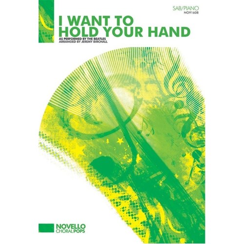 I Want To Hold Your Hand Sab/Piano Book