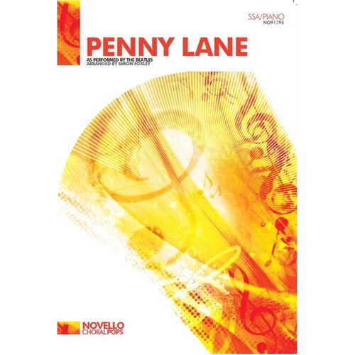 Penny Lane SSA/Piano