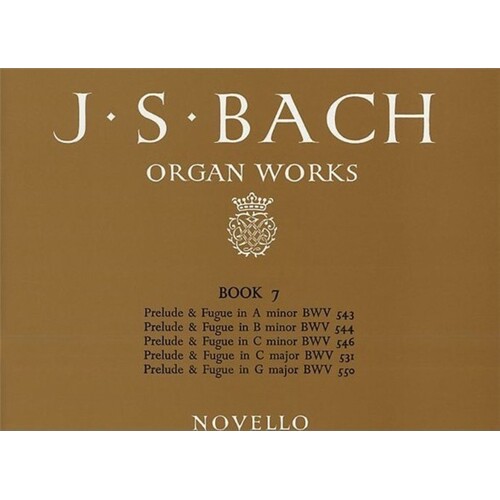 Bach Organ Works Book 7 (Softcover Book)