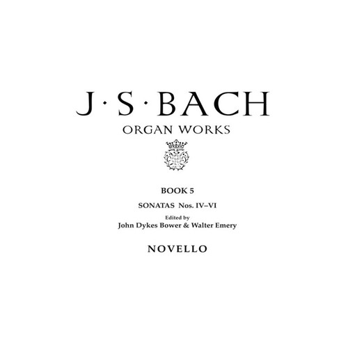 Bach Organ Works Book 5 (Softcover Book)