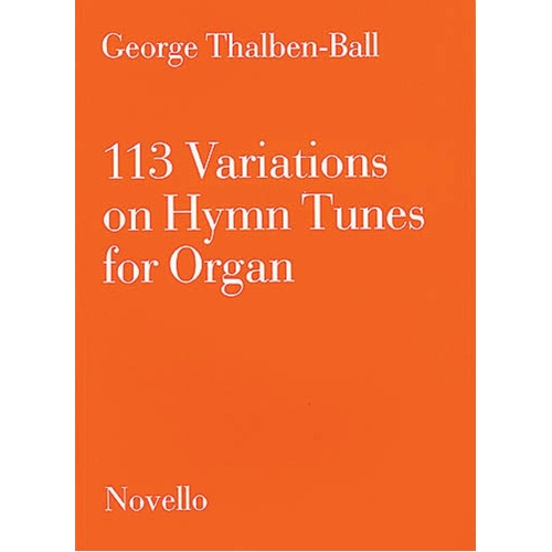 Thalben-Ball 113 Variations Organ (Softcover Book/CD)