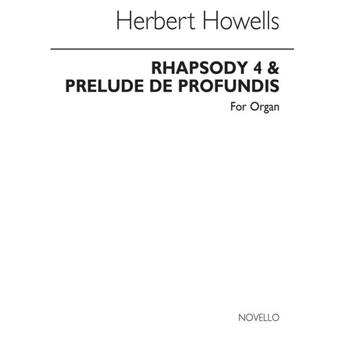 Howells Rhapsody 4/Prelude Organ(Arc) (Softcover Book)