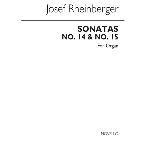 Rheinberger Sonatas No's 14 And 15 Organ (Archive (Softcover Book)
