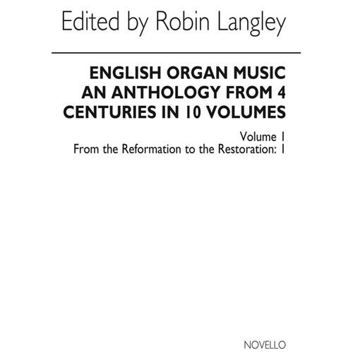 Anthology Of English Organ Music 01(Arc) (Softcover Book)