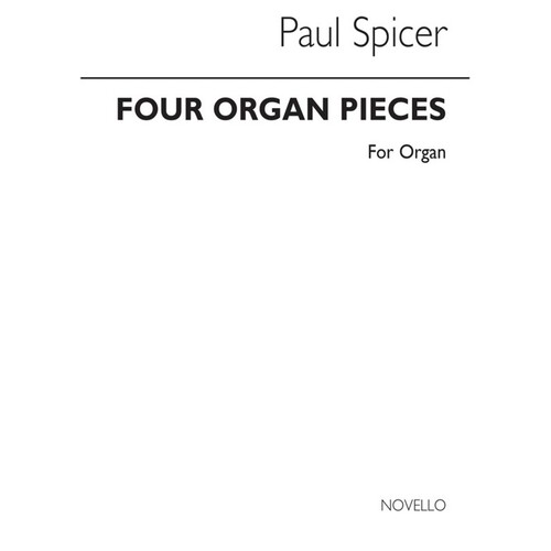 Spicer 4 Pieces For Organ(Arc) (Softcover Book)