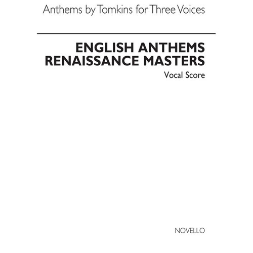 Tomkins English Anthems 3 Voi.(Atb)