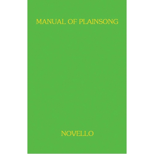 Manual Of Plainsong (Psalters)